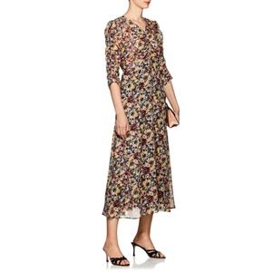 Masscob Mina Floral Cotton Midi dress